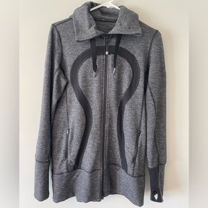 Black & gray Lululemon Jacket